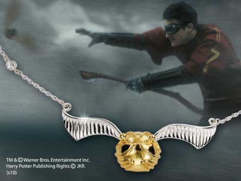 The Quidditch Golden Snitch Necklace Repliky.INFO